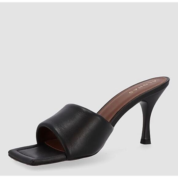 Alohas Black $190‎ Puffy Mules ( 7.5 )